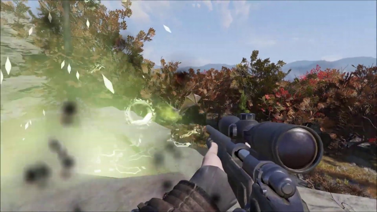 Fallout 76 - Modified Scorchbeast Scream VFX (Smaller)