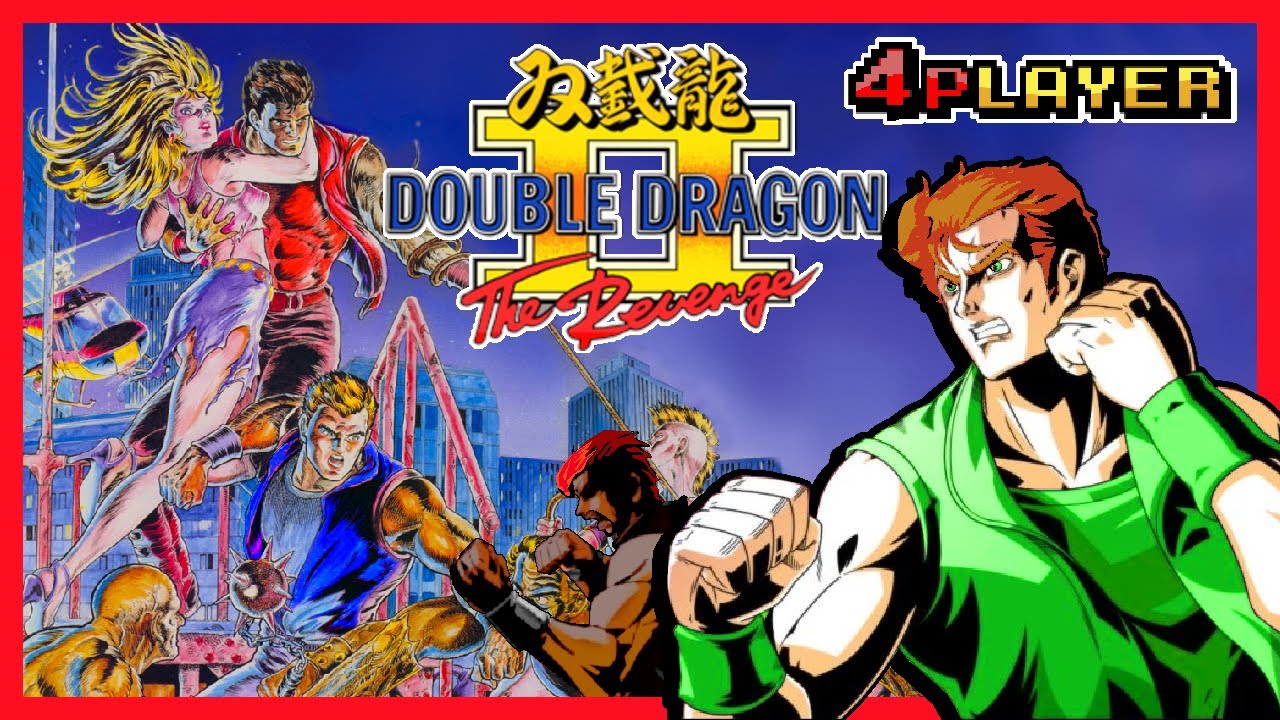Double Dragon II Remix Bootleg 4Players Co-Op + Скачать OpenBOR Cheatrun [059]
