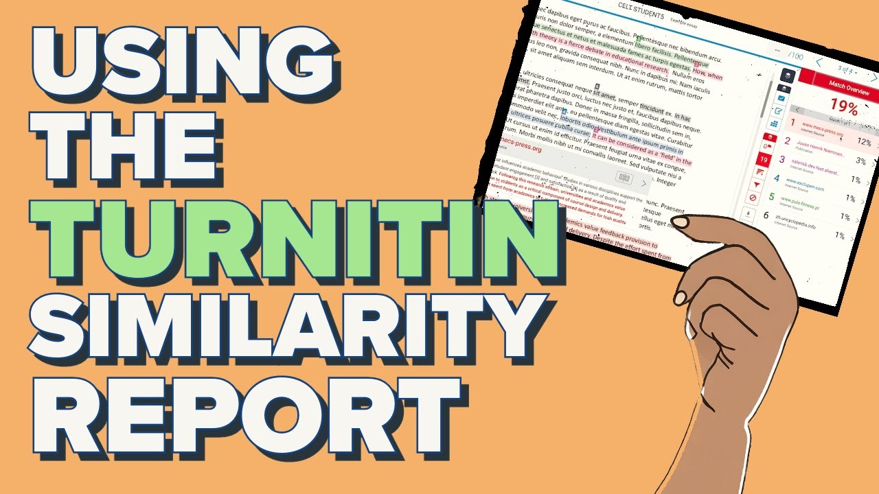Using and Interpreting the Turnitin Similarity Report
