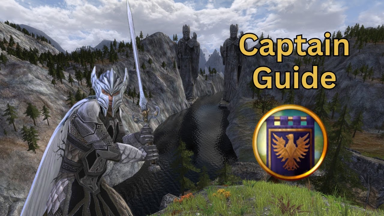 Руководство по игре за капитана в LOTRO для начинающих | Как играть за капитана в Lord of the Rin...