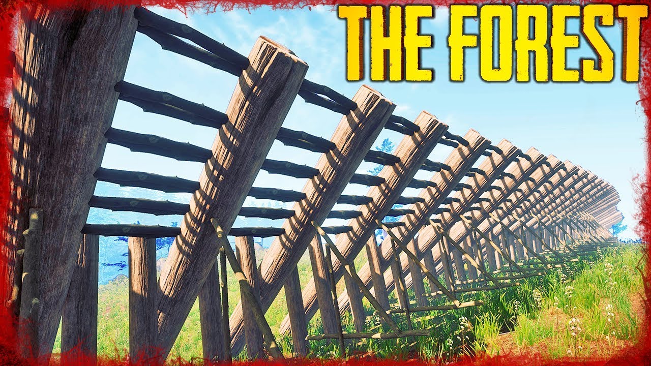 Deadfall Wall - S3 EP12 | The Forest v0.73