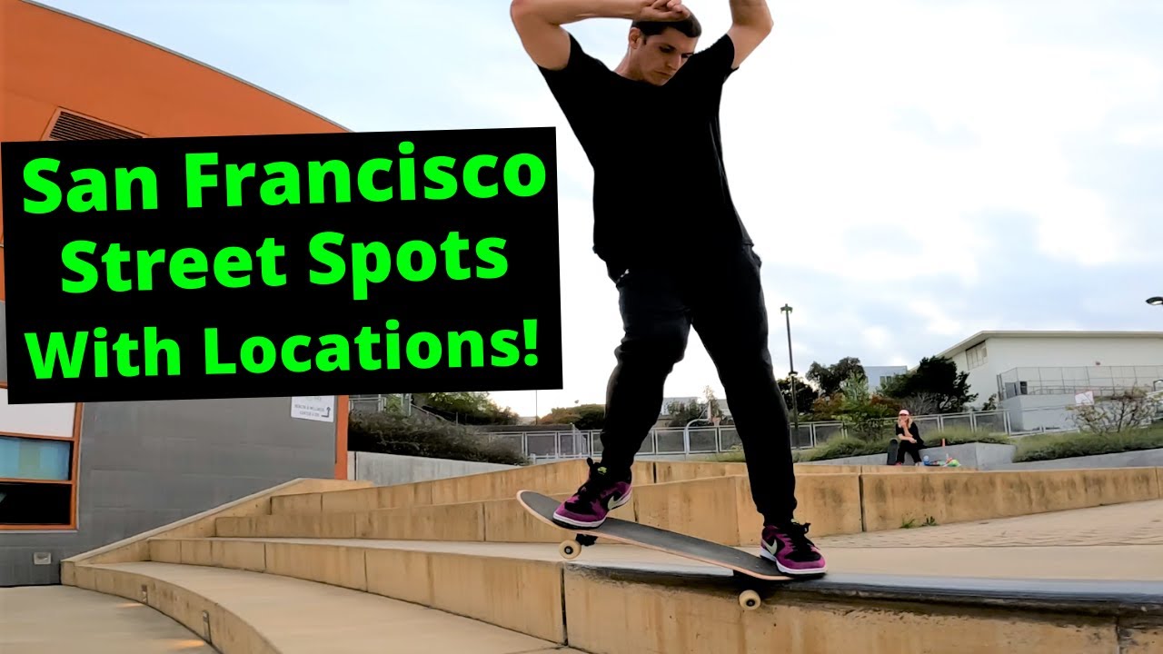 Best Street Skating Spots in San Francisco! (Part 4)