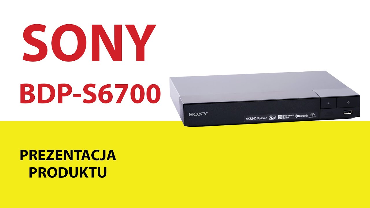 Odtwarzacz Blu-ray SONY BDP-S6700