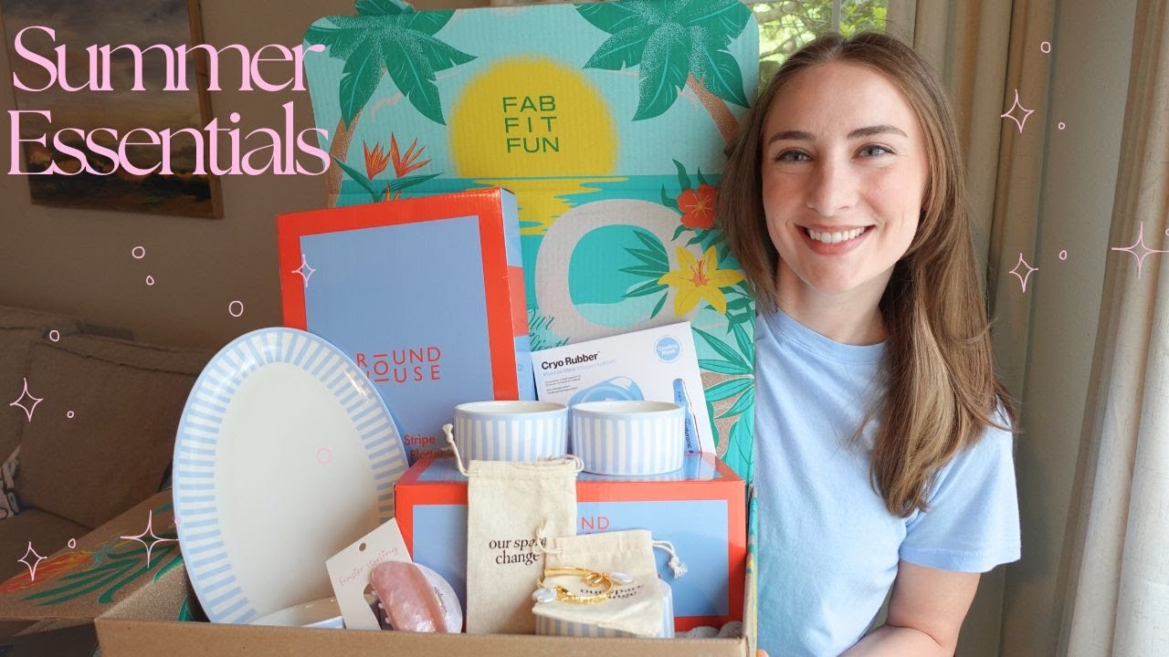UNBOXING THE SUMMER 2025 FABFITFUN BOX!