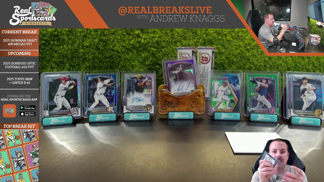 2025 Bowman Draft #90 MEGA CASE Pick Your Team