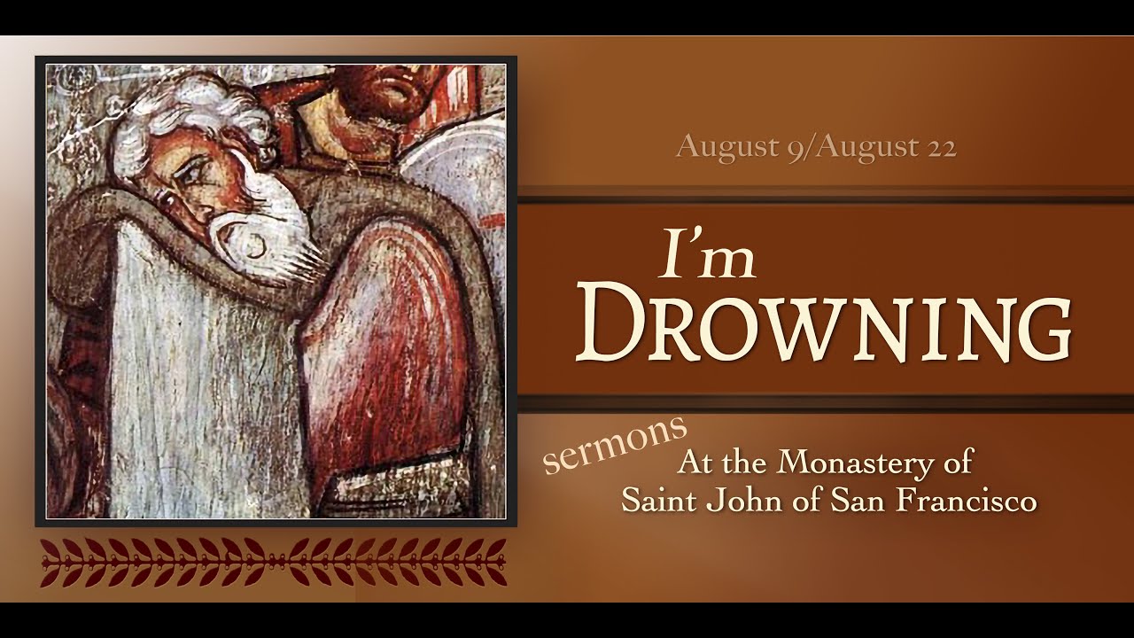 I’m Drowning. Sermon by His Eminence Metropolitan Demetrius
