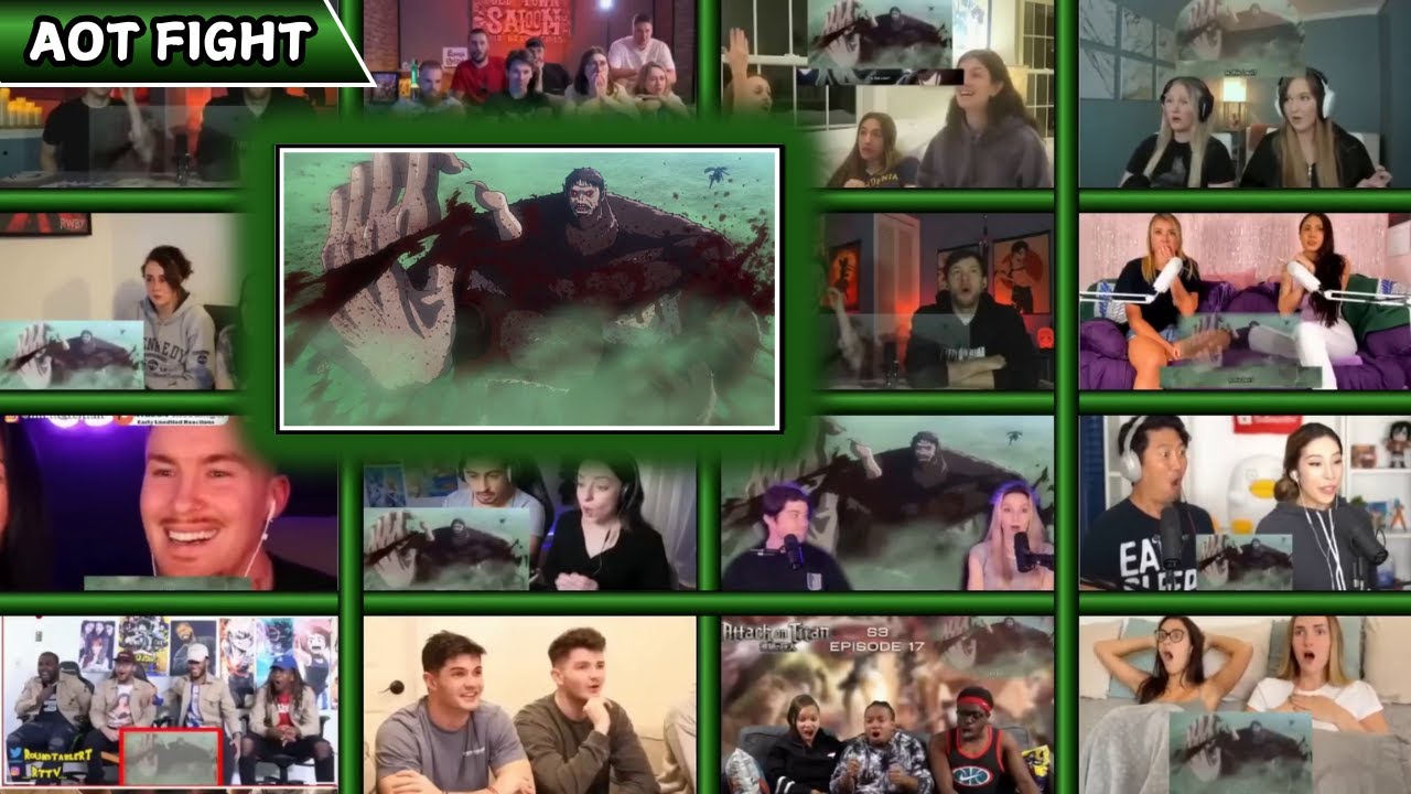 LEVI VS BEAST TITAN || [ REACTION MASHUP ]