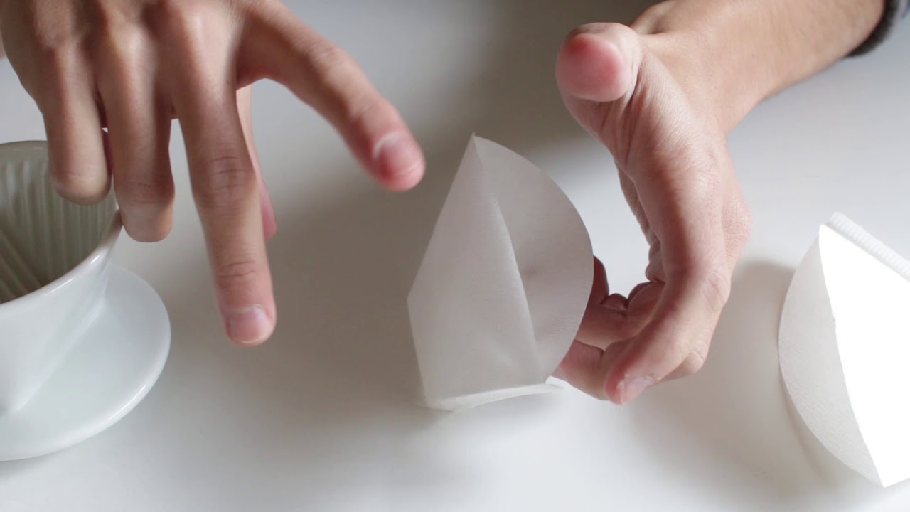 Coffee Tips: How to Fold Your Paper Filter