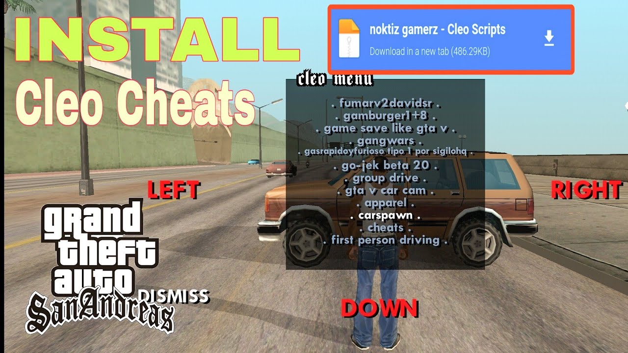 How to install Cleo script In GTA San Andreas | Cleo script Install in GTA San Andreas