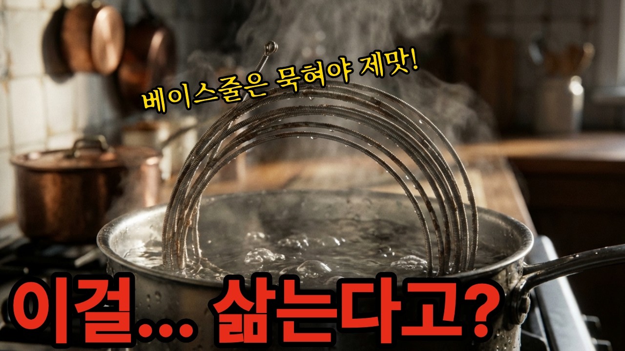 베이스 줄은 정말 안 갈아도 될까? 과연 진실일까, 거짓일까?
