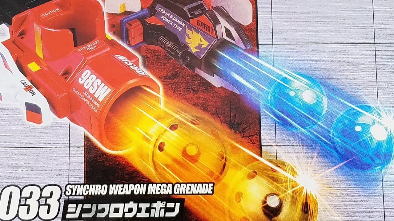 LET'S BUILD! - Crash B-Daman Mega Grenade