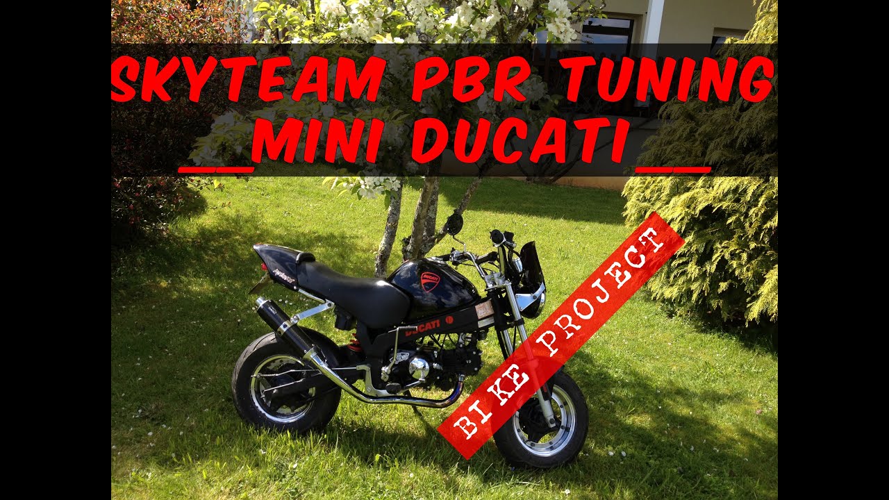 SKYTEAM PBR TUNING | DUCATI PROJECT | CRASH :D