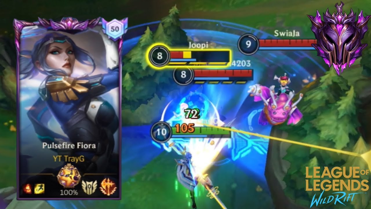 WILD RIFT FIORA VS IRELIA | TOP 50 Fiora gameplay