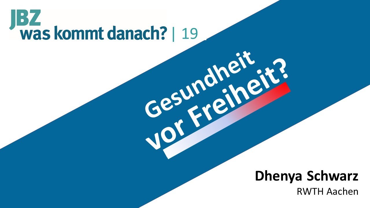 Dhenya Schwarz über neuen Gesundheitswahn und Juli Zehs 