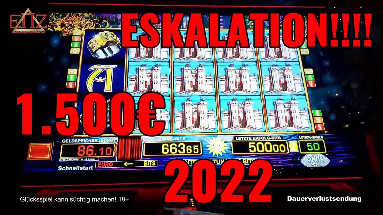 🔥 1.500 Euro ESKALATION🔥  auf 2€ ⚔️ Excaliburs Choice ENZ 💯Echte Spielo 2022 Merkur