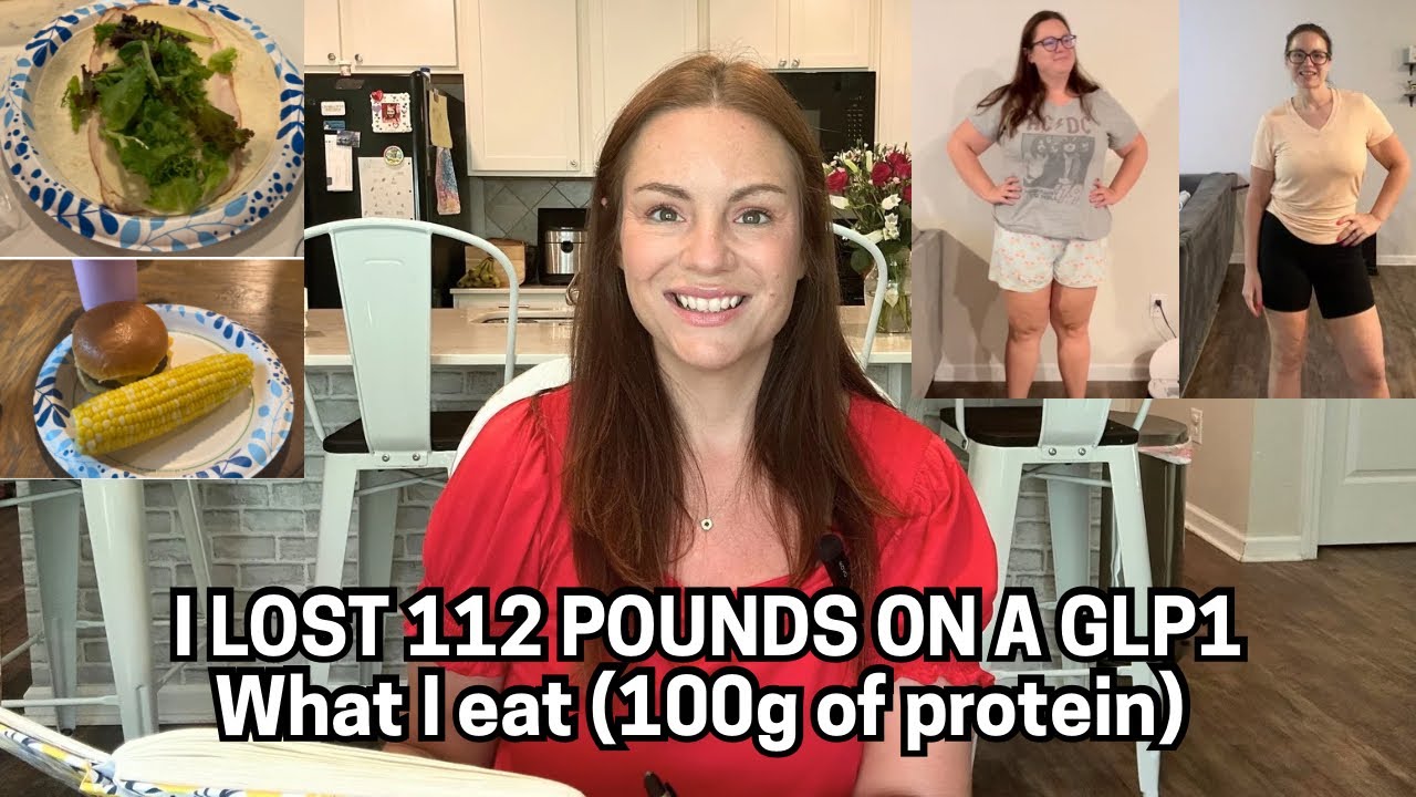-112 Pounds on a GLP1 - What I eat in a day (100g of protein!) 