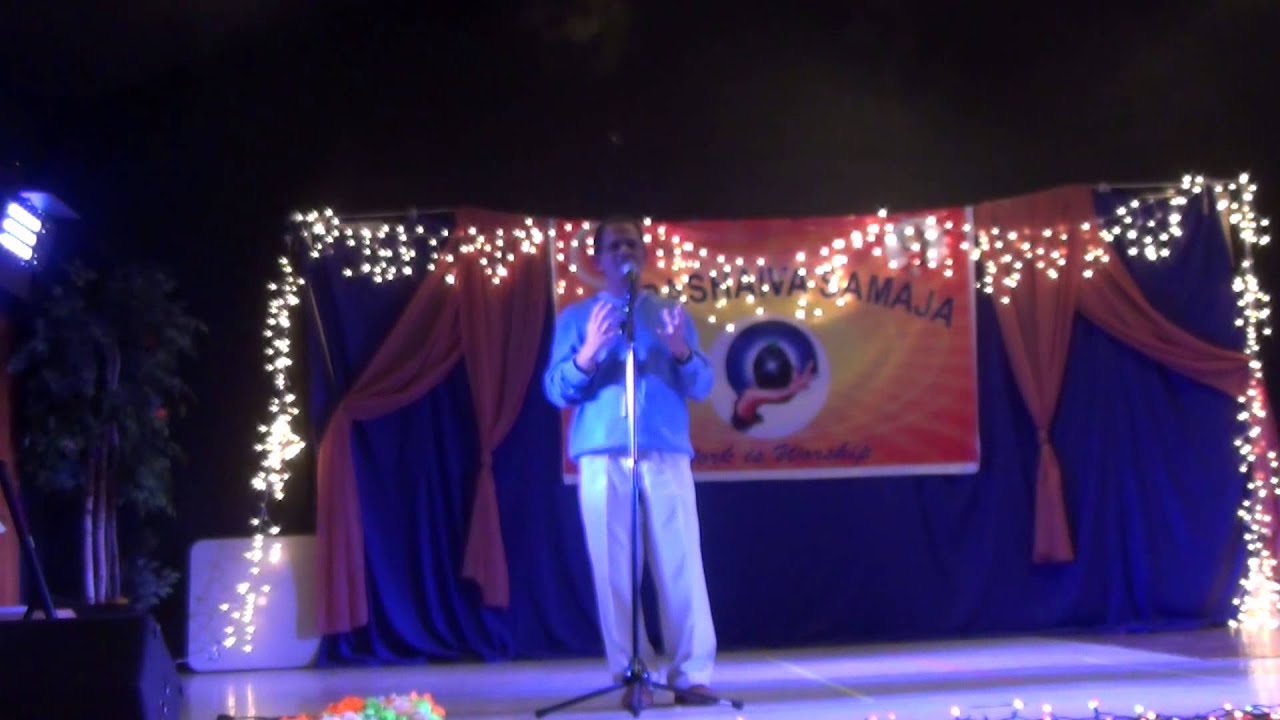 VSNY Shivaratri and Ugadi 2015:11 Standup comedy