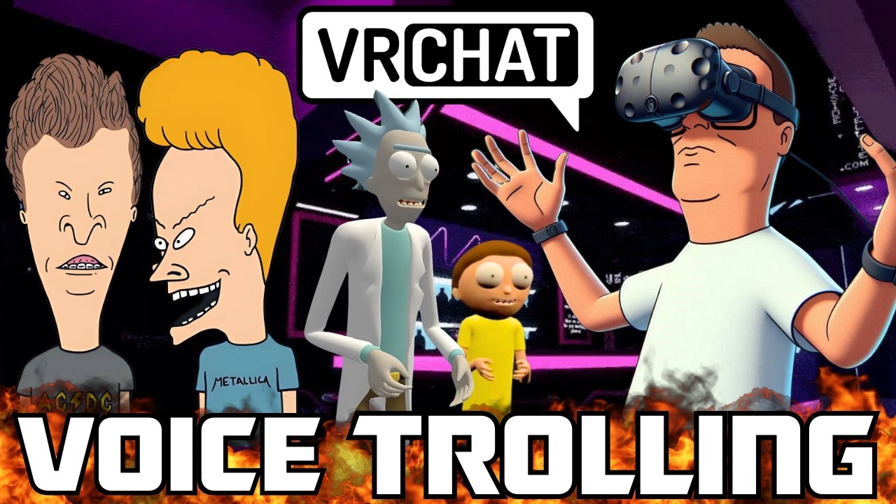 НАСТОЯЩИЕ актёры озвучки играют в VR-чате! (САМЫЕ ЗАБАВНЫЕ МОМЕНТЫ)