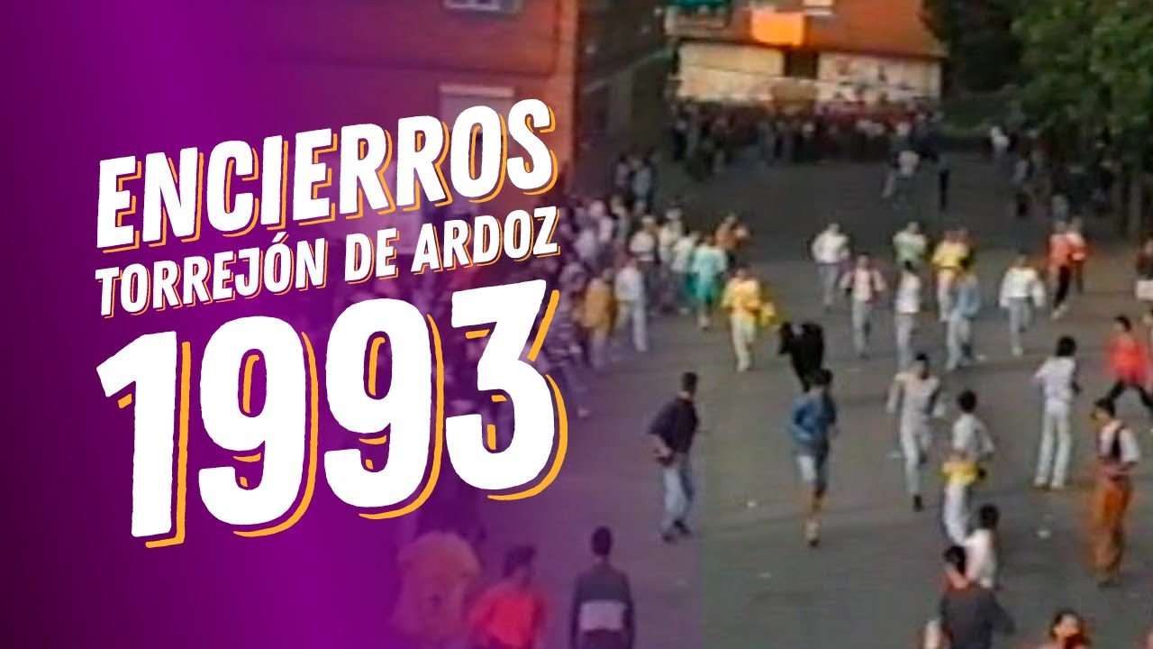 ENCIERROS 1993 🎡 Fiestas de Torrejón de Ardoz