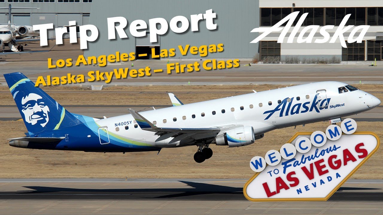 Alaska SkyWest First Class - Los Angeles to Las Vegas - Trip Report