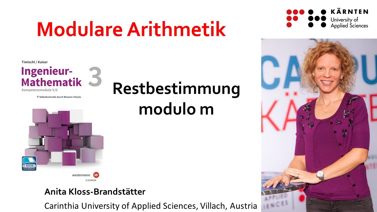 Modulare Arithmetik - Restbestimmung modulo m