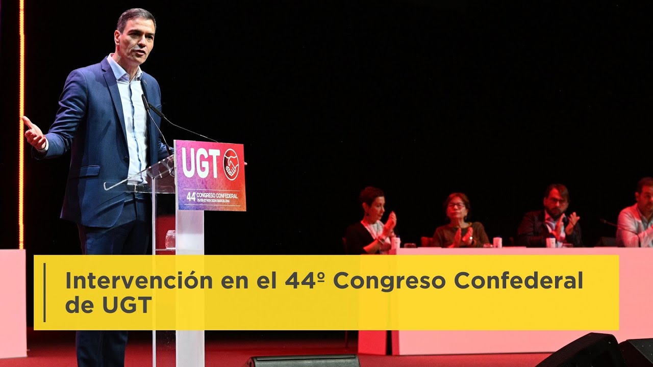 Intervención en el 44º Congreso Confederal de UGT
