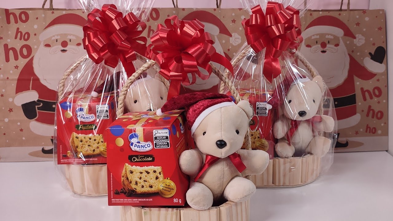 VAI VENDER MUITO NO NATAL ❤️🌲 APRENDA A MONTAR CESTAS FÁCIL.