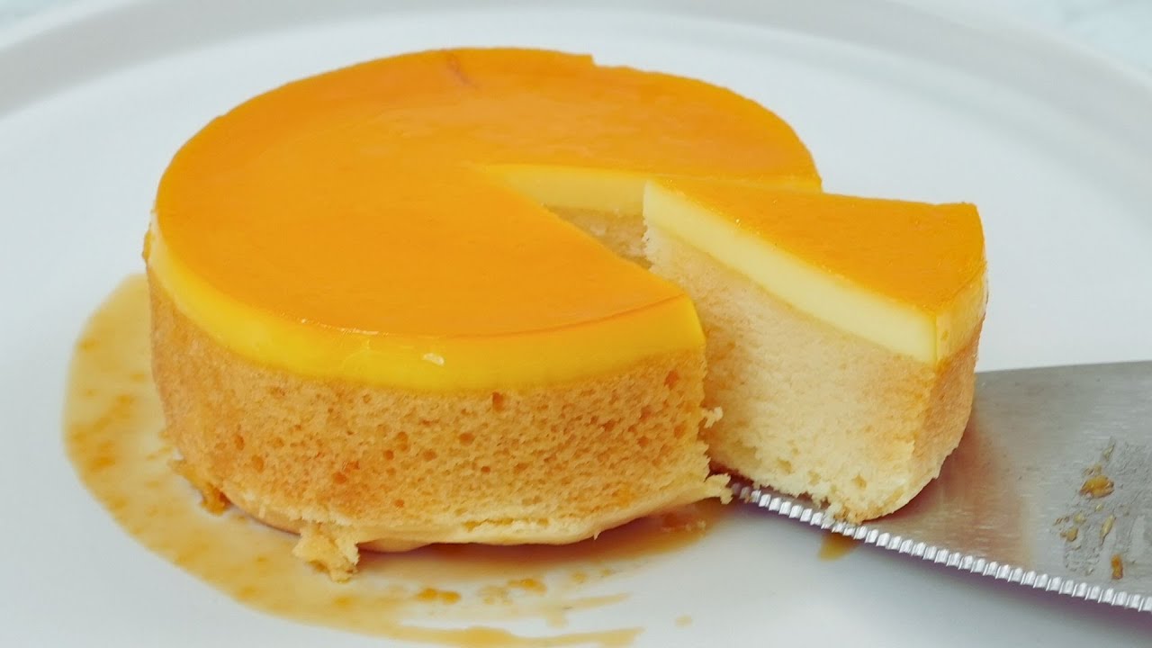 แจกสูตร คาราเมลคัสตาร์ดเค้ก (Caramel Custard Cake) เค้กนุ่มๆ คัสตาร์ดเนื้อเนียน ละมุน ทำขายได้เลย