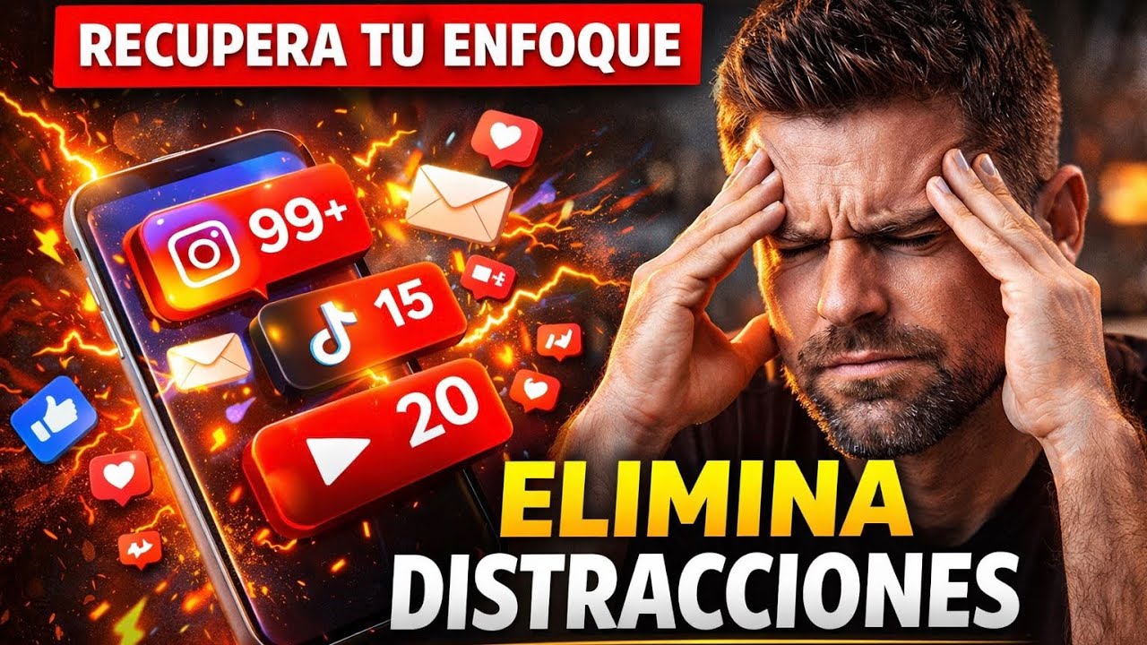 Cómo Eliminar Distracciones y Recuperar tu Enfoque Recupera en la Era de TikTok e Instagram