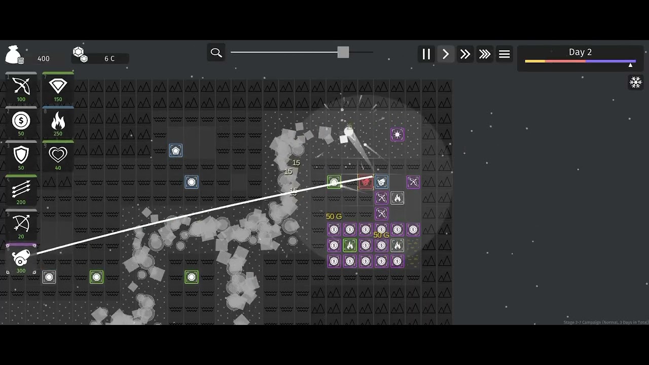 Minimalist TD | Stage 2-7. Refraction - campaign (normal)