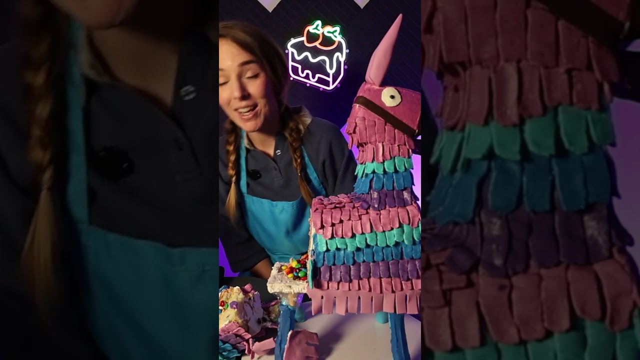Fortnite Llama Cake | #cakesbyyou on #Twitch