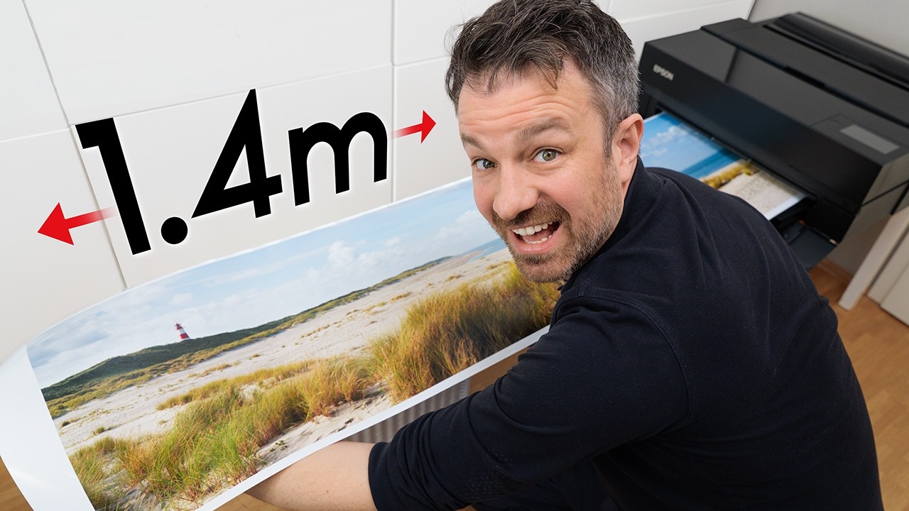 Zuhause 1,4m FOTOS drucken: So mache ich es