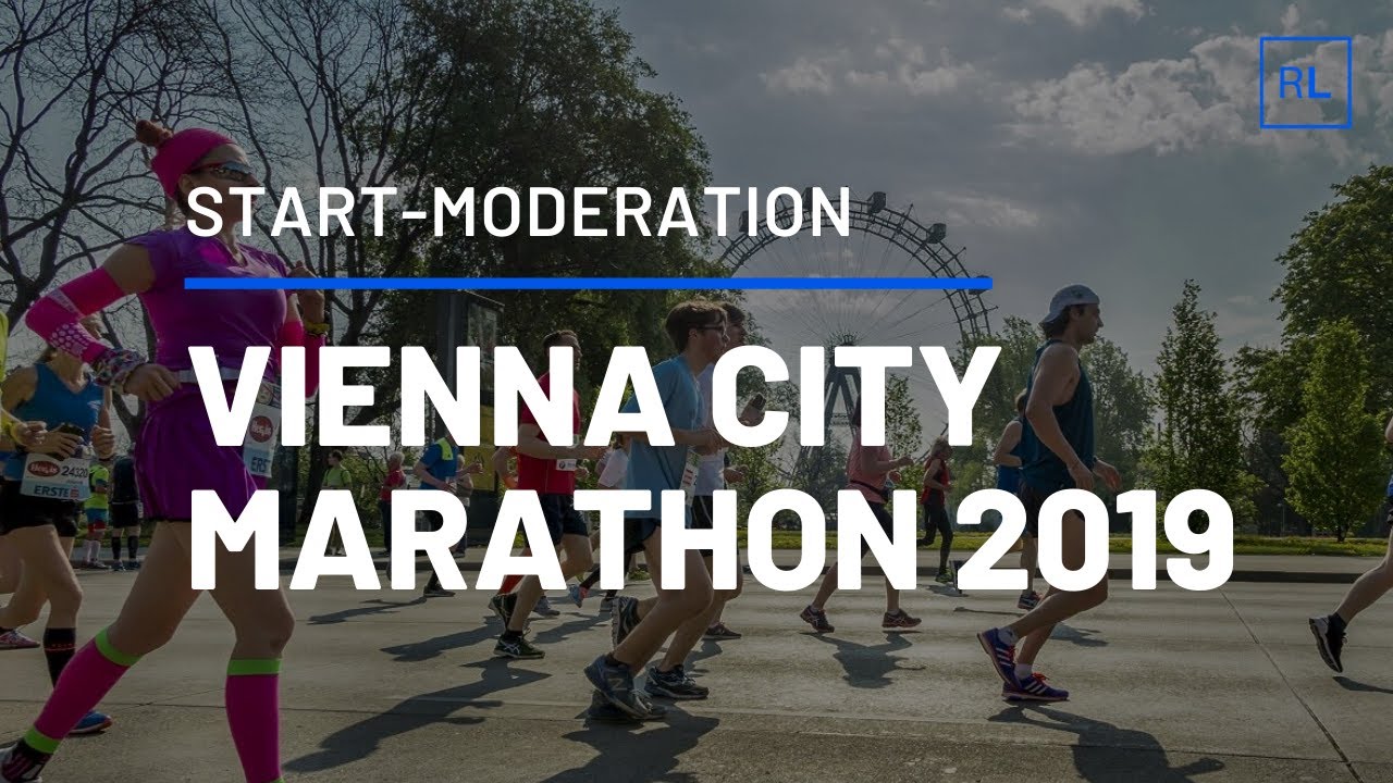 Vienna City Marathon 2019 - Start Highlights - Moderation Ronny Leber & Musik DJ Stari