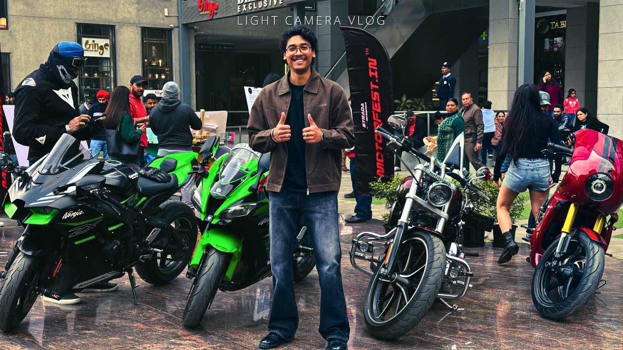 MOTOR FEST PRE-EVENT | Vlog 156 | Motorfest V2 | Gurugram | Light Camera Vlog