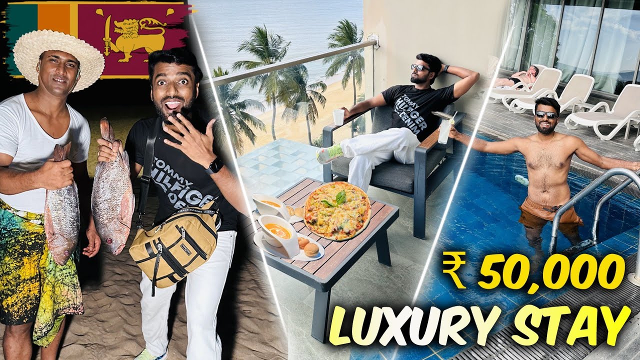 HOT 🔥 LUXURY Stay at 50000 LKR - மட்டன் கொத்து ❤️ Negombo - Srilanka !!