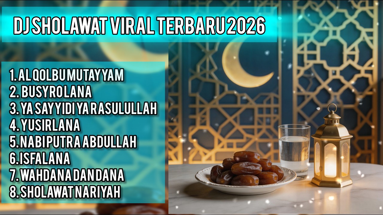 DJ Sholawat Viral 2026 🔥 Full Bass Terbaru Enak Didengar Saat Ramadhan