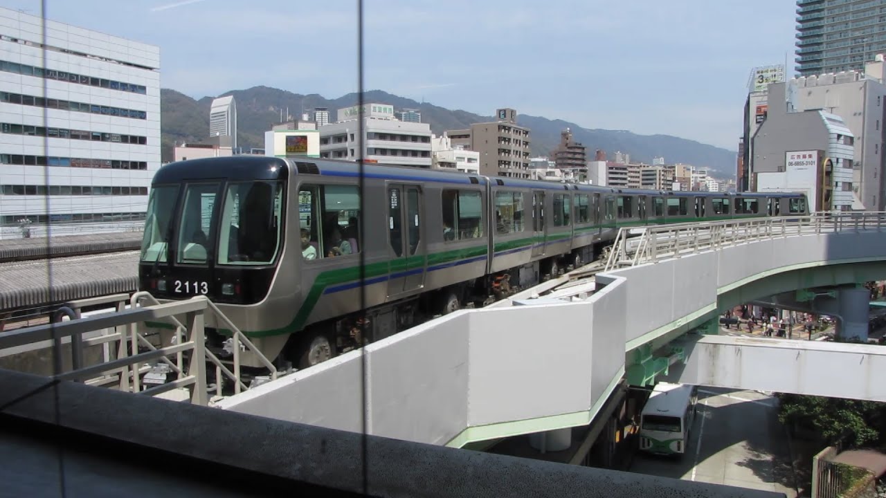神戸新交通　ポートライナー 三宮駅 & Night PORT ISLAND　2014.4