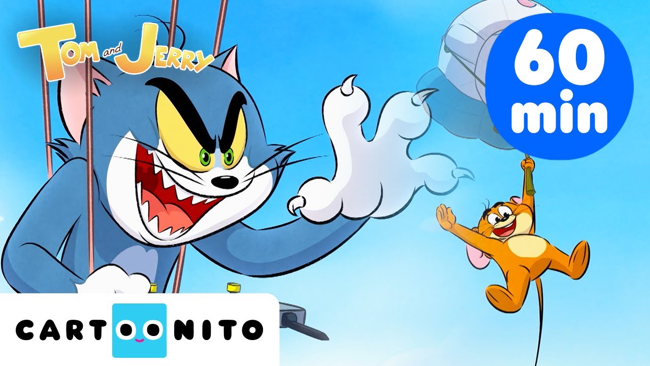 Het ultieme luchtgevecht | Tom and Jerry: speciale compilatie van 1 uur | Cartoonito
