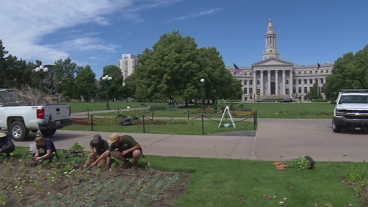 A walk in the park reveals a revitalized, beautiful Civic Center Park for Independence Eve