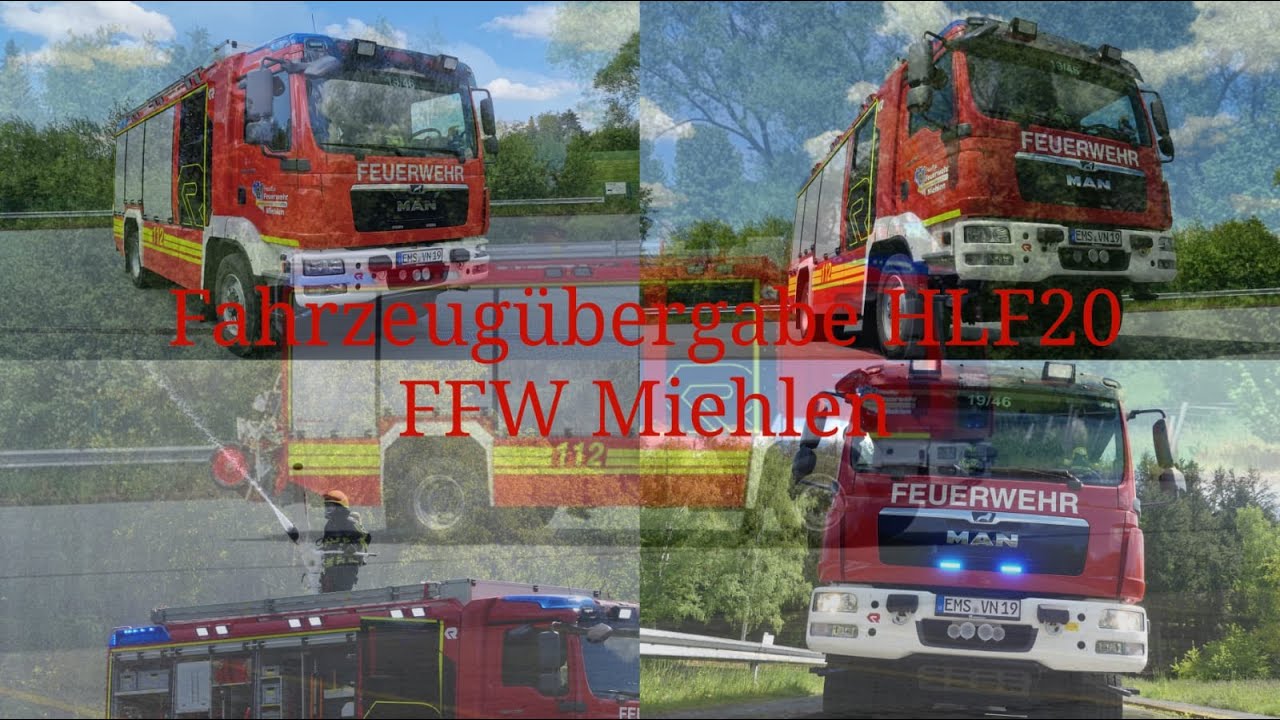 Fahrzeugübergabe HLF 20