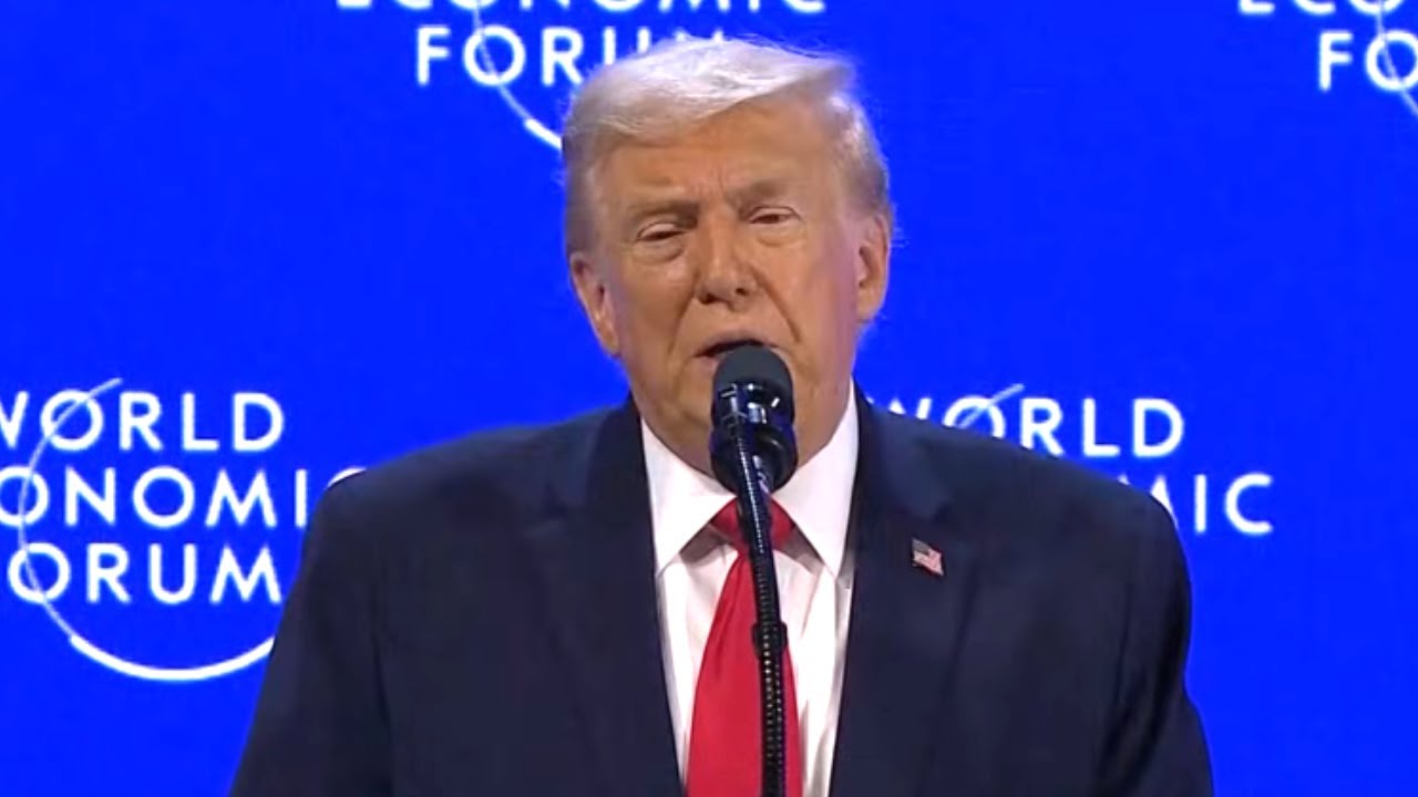 Obraćanje Donalda Trampa na forumu u Davosu