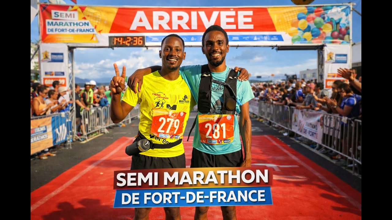 J'AI FAIT LE SEMI-MARATHON DE FORT-DE-FRANCE!!