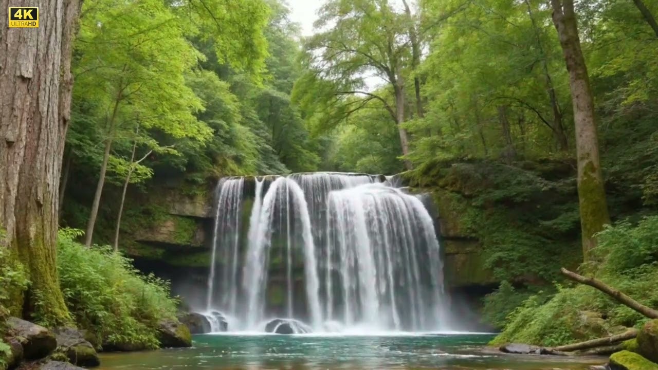 Water Flow & Wind Chimes 💦🔔 | Pure Peace 🌿