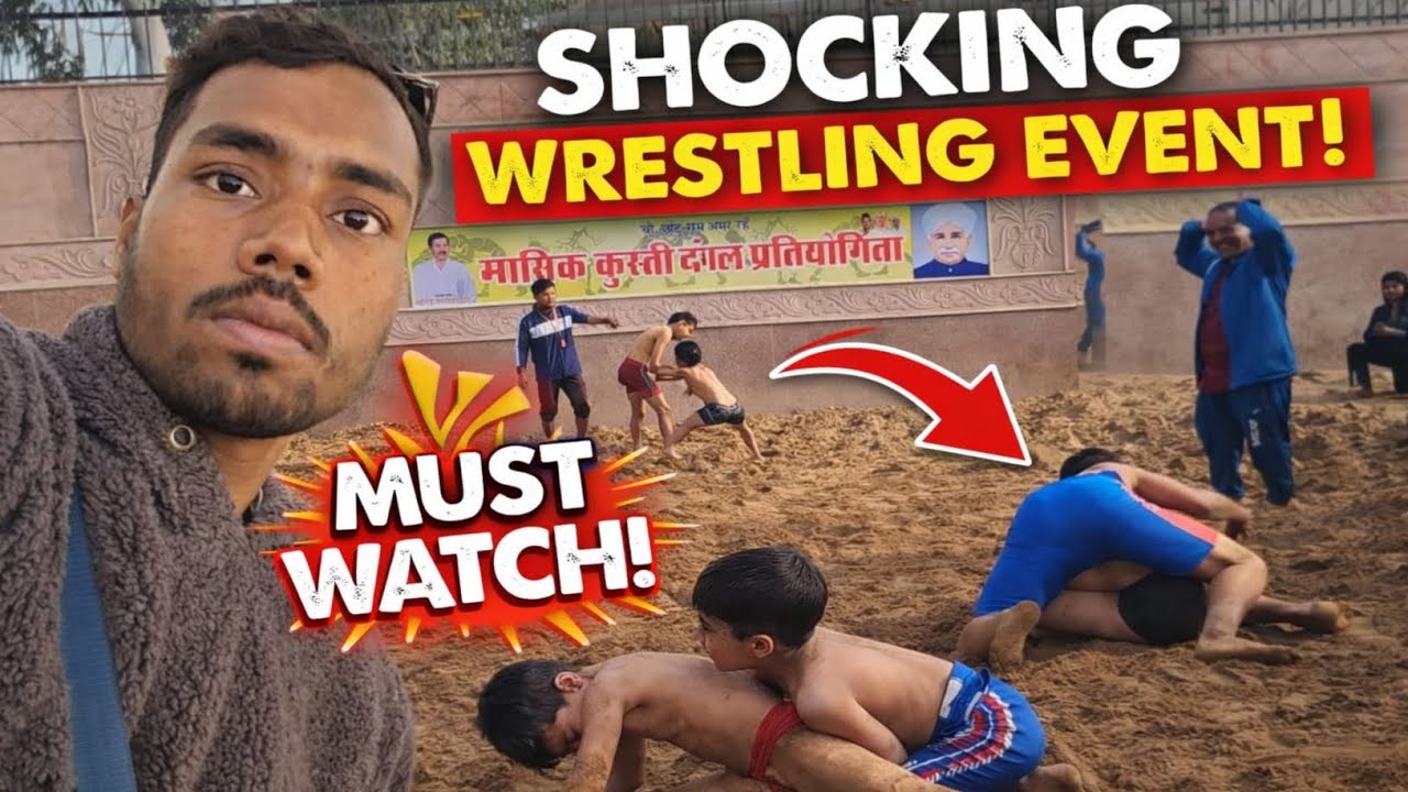 मासिक कुस्ती dangel प्रतियोगिता 💪हरियाणा #new #vlog #video 💪💪