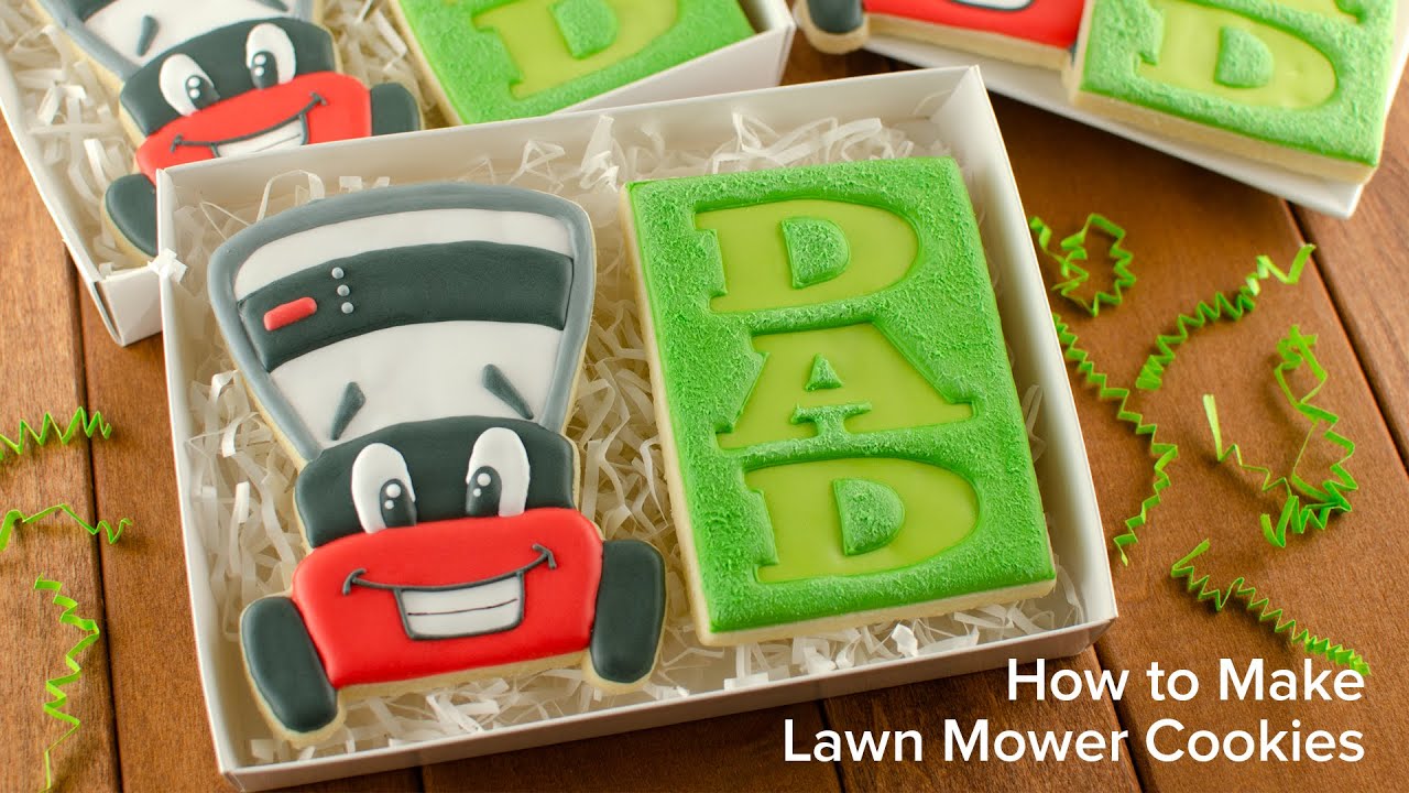 How to Make Lawn Mower Cookies