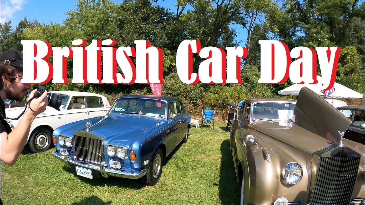 39th British Car Day at Bronte Creek Provincial Park!