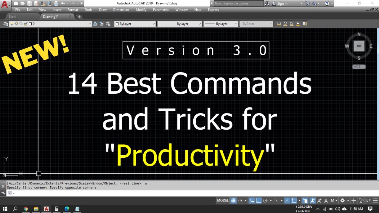 Best Commands & Tricks of AutoCAD for Productivity