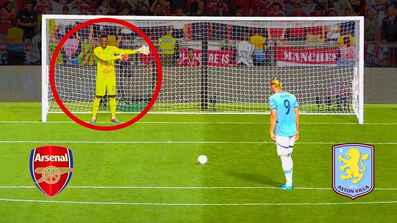Unbelievable Penalties! Arsenal vs Aston Villa Shootout Highlights