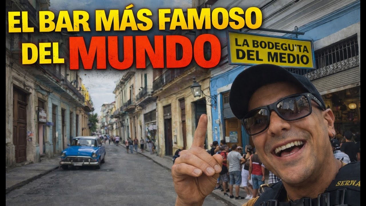 CUBA tiene El BAR mas FAMOSO del MUNDO🇨🇺 