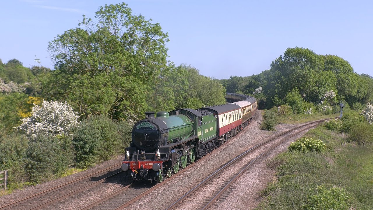 61306 Mayflower shines up Saunderton & Hatton banks | Steam Dreams Oxford Excursions - 27.05.23